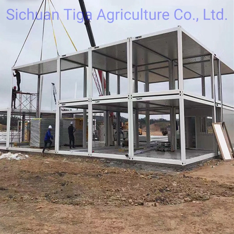 Prefab Living Office Detachable Modular Home Prefabricated Flat Pack Container House Worker Camp
