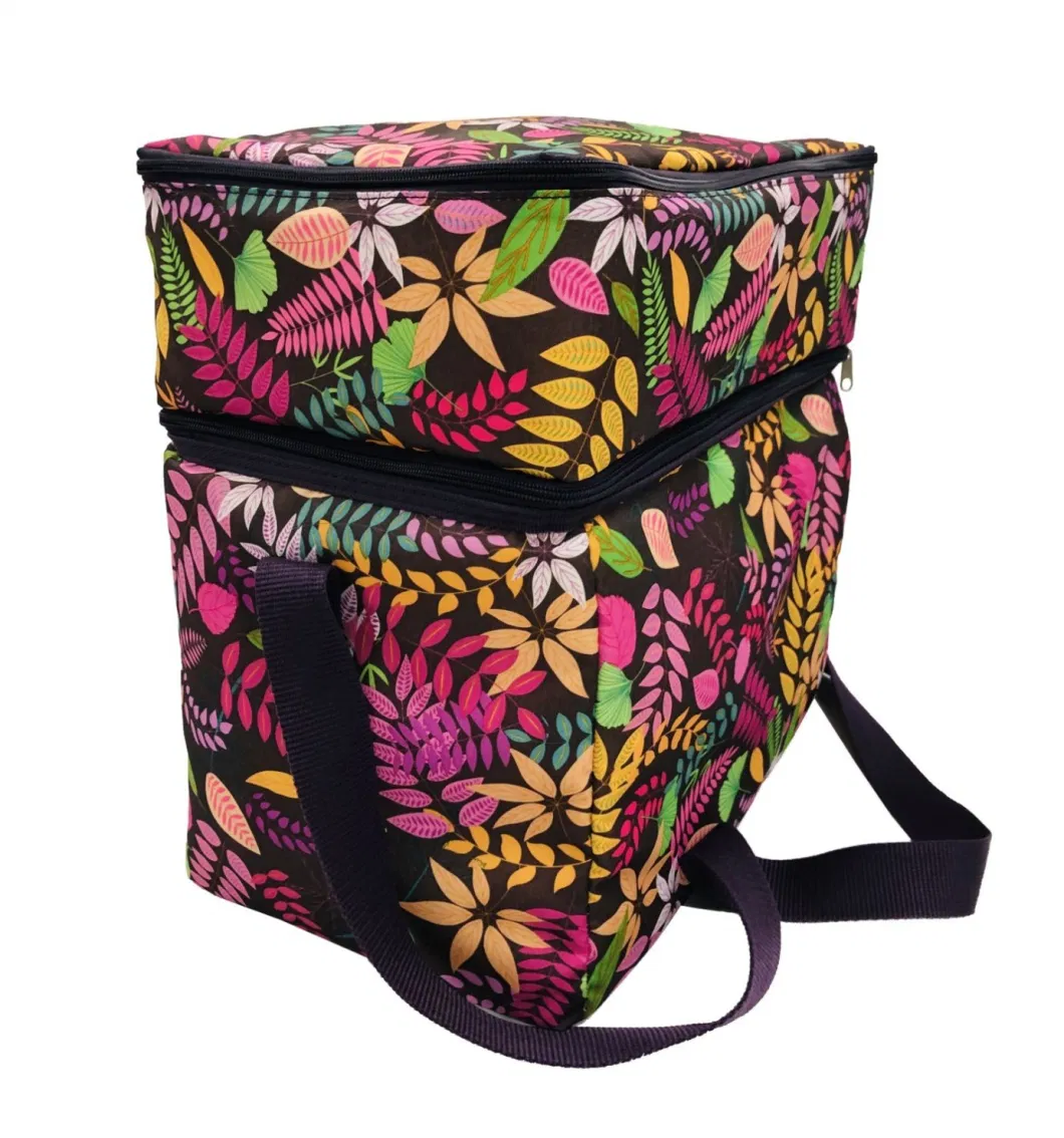 Cooler Bag Lunch Bag Box Insulated Travel Soft Sided Cooling Bag for Beach Picnic Camping BBQ