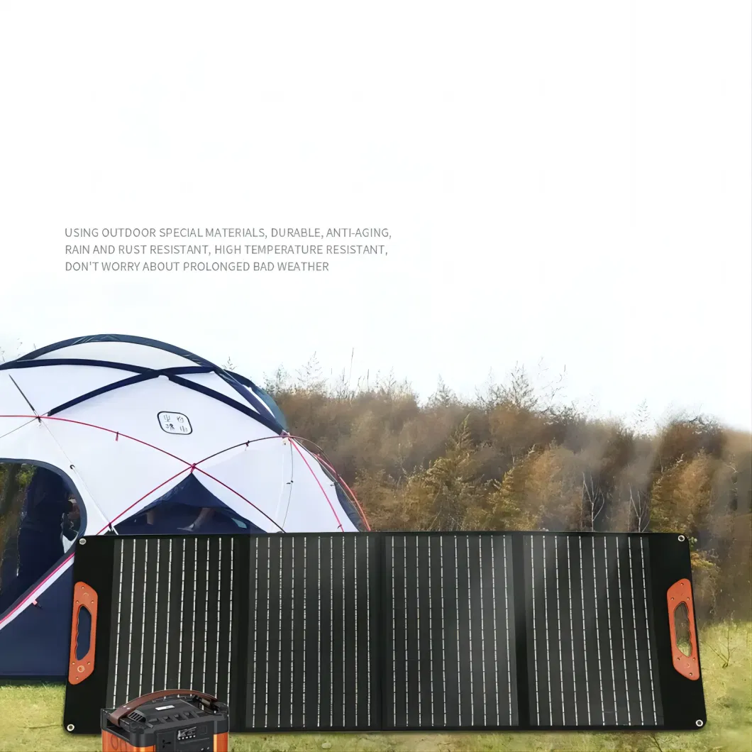 One Piece 400W Mono Portable High Efficiency Solar Blanket Camping Hiking