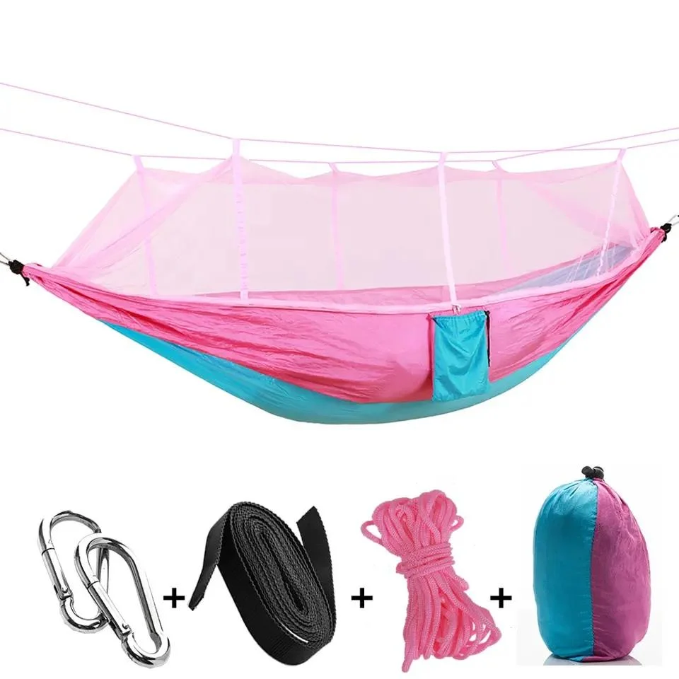 Outdoor Ship in 24 Hours Camping Mosquito Nets Hammock