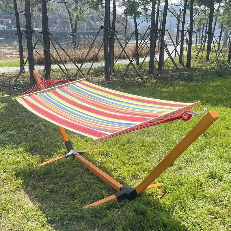 Outdoor Handmade Swing Brazilian Macrame Cotton Hammock