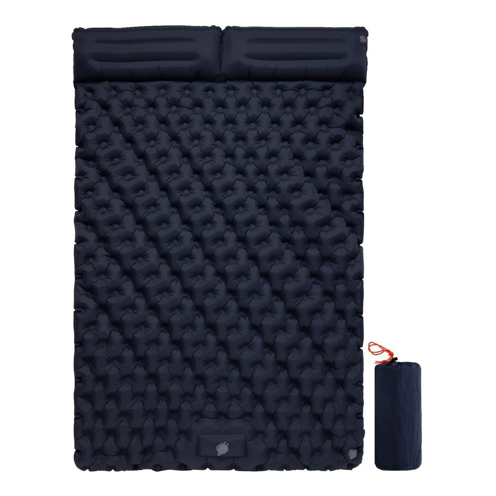 Waterproof Sleep Inflatable Mattress Outdoor Double Air Cushion Storage Camping Folding Bed Wbb19752