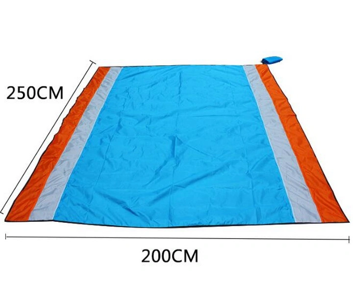 Sand Repeellant Parachute Polyester Picnic Beach Blanket Mat for Promotion Gifts