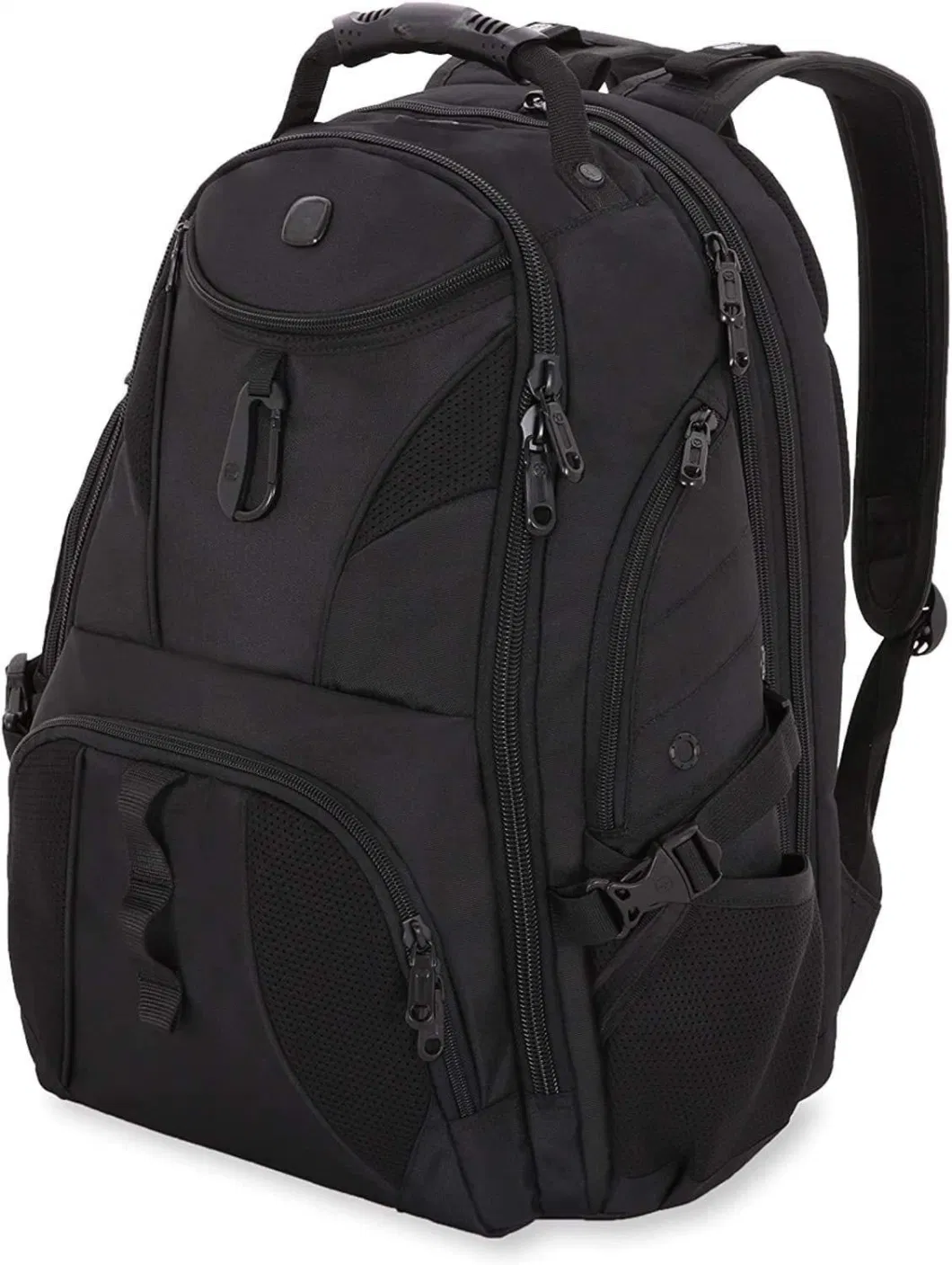 Hot Sale Classic Adult Casual Daypack Travelling College Black 19-Inch Laptop Backpack