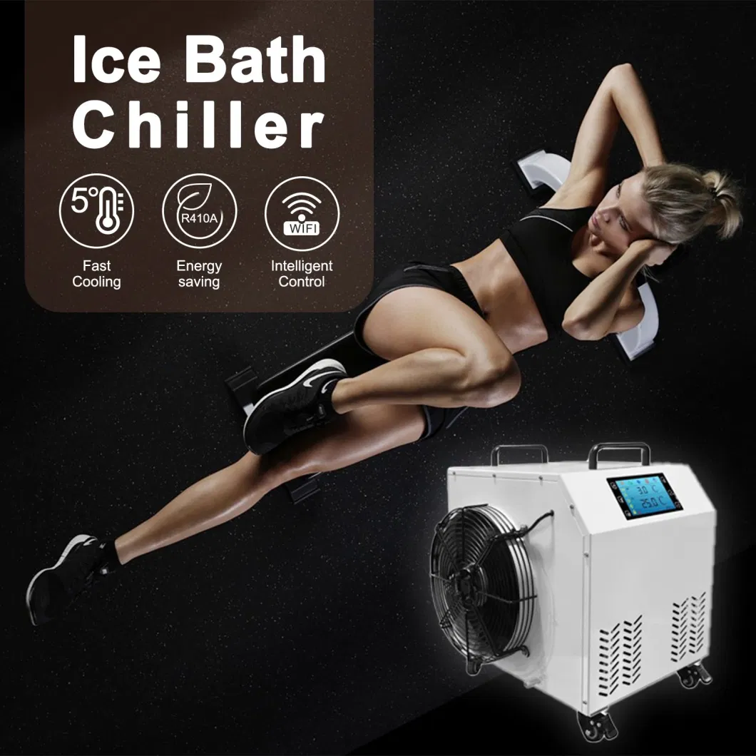 Ice Bath Chiller Ozone Cycle Use Athlete Fitness Recovery2-43 Degrees Water Cooled Cold Plunge Chiller