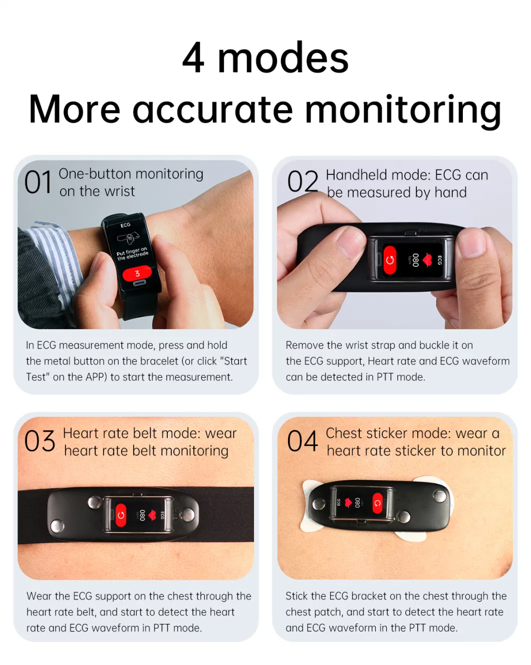 Real Heart Rate/ Blood Pressure/ Blood Oxygen Fitness Monitor Smart bracelet Watch Phone for Old Man Daily Health Watch