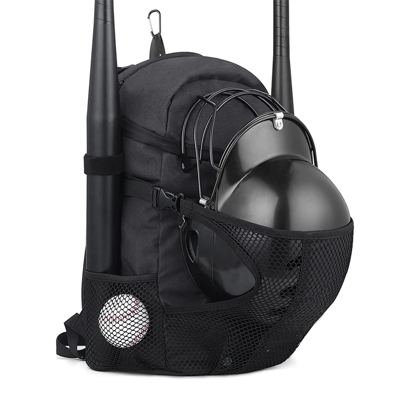 Outdoor Adults Sport Baseball Bag Softball T-Ball Bat Equipment Backpack with Helmet Glove