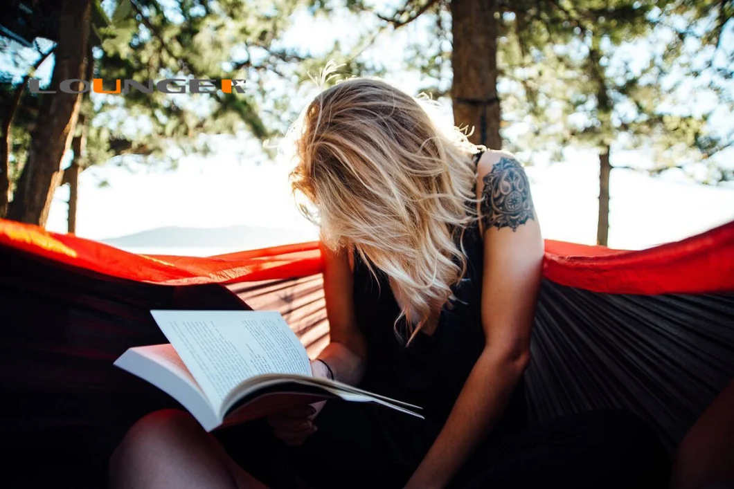 Double Camping Hammock with Bug Net