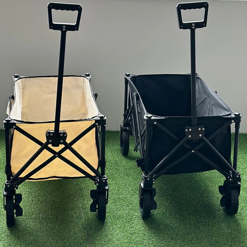 Customizable Collapsible Outdoor Wagon Cart Folding Utility Wagon Camping Beach Cart