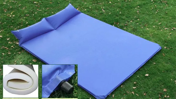 Automatic Air Cushion Mattress High Resiliency for Outdoor Polyester Tuff Composite PVC