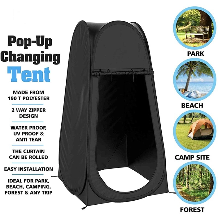 Pop up Privacy Tent Camping Shower Toilet Outdoor Changing Tent with Carrying Bag