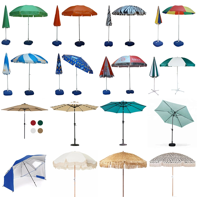 8FT Big Promotional Patio Garden Outdoor Wholesale Beach Parasol Price