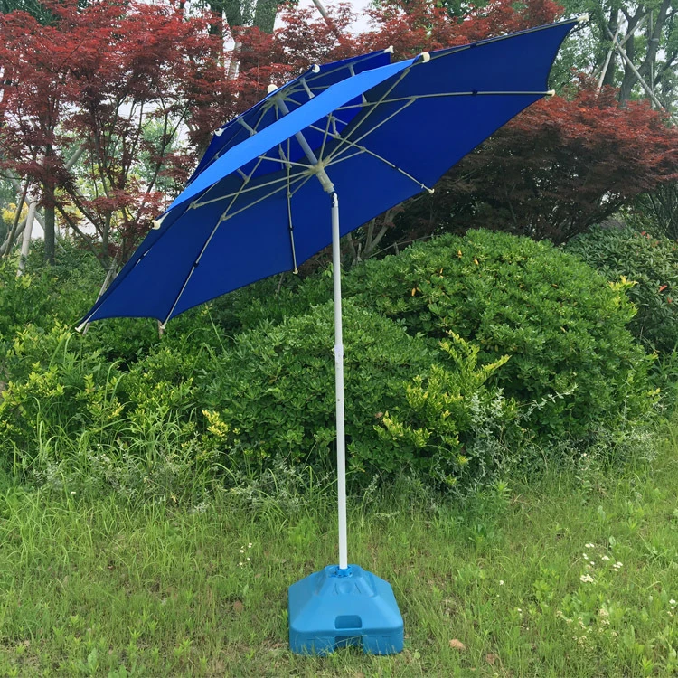 Portable Parasols 9.6FT/300cm Garden Patio Camping Poolside Table Umbrella with Push Button Tilt