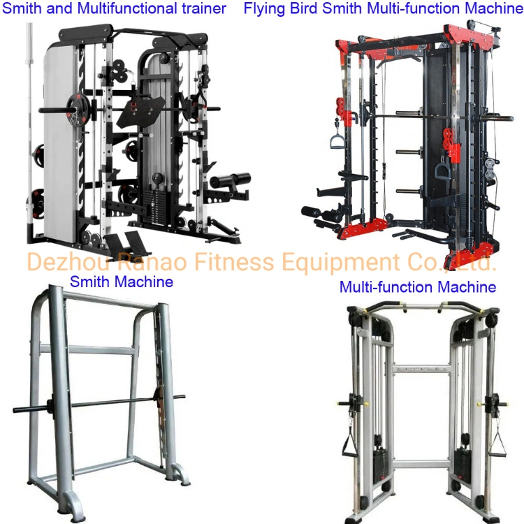 Commercial Fitness Equipment Home Gym Use Multi Functional Combo Power Training Sports Strength Equipment with Smith Machine