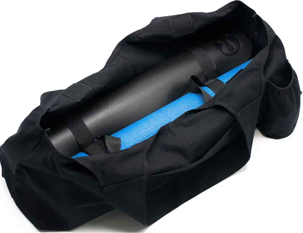 Sport Big Capacity Canvas Large Gym Tote Yoga Mat