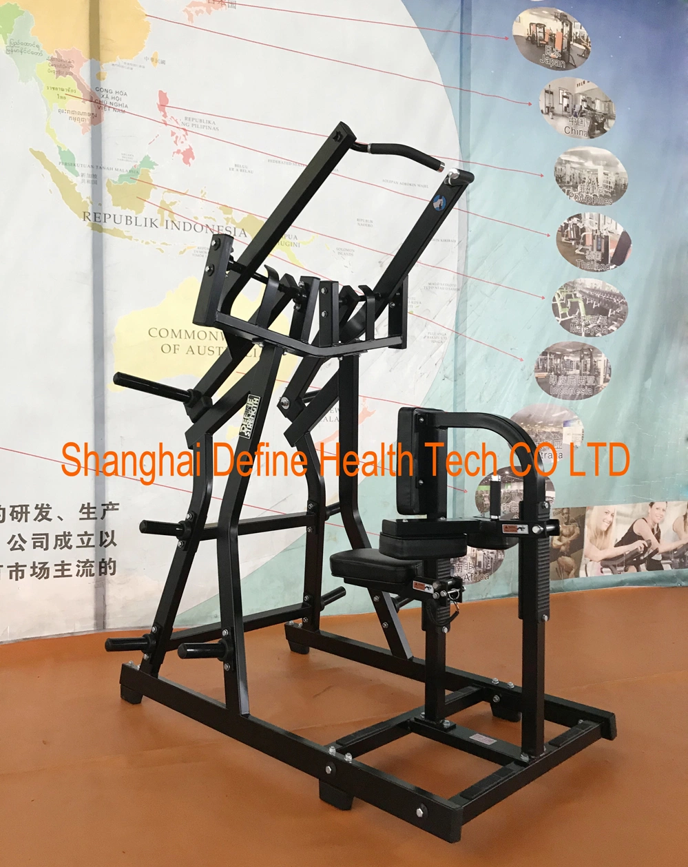 Define Strength,Define Health Tech,Hammer Strength Machine, fitness equipment, gym machine,best-performing strength equipment,New Best H-Squat (DHS-3042)