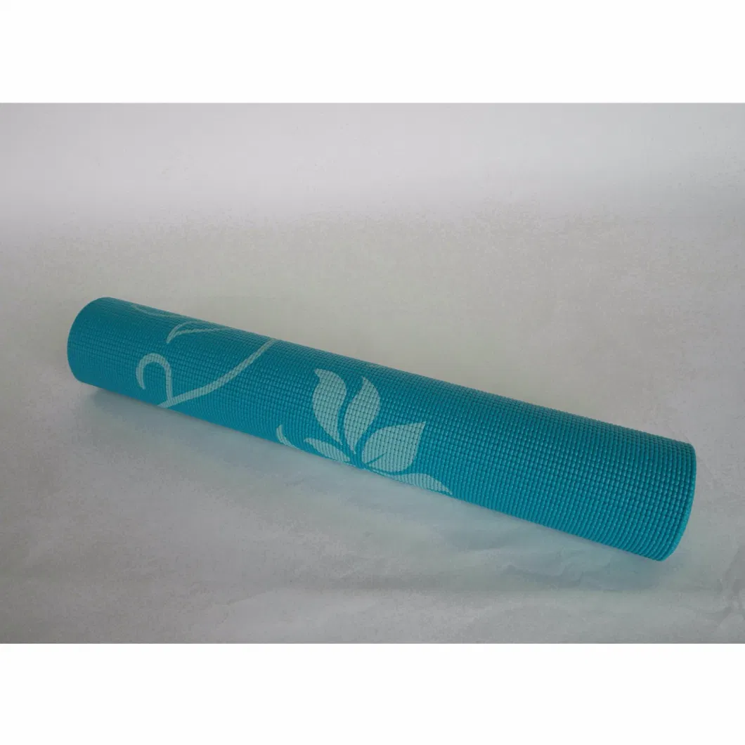 Custom Printed Logo Eco Friendly Pilates Gymnastics Large PVC Yoga Mat