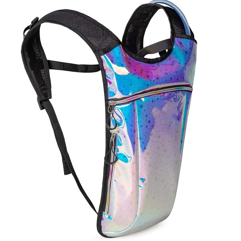 Hiking Travelling Sport Camping Holographic Water Bladder Bag Hydration Pack