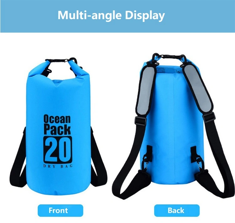 Customized PVC Waterproof Dry Bag Hiking Backpack