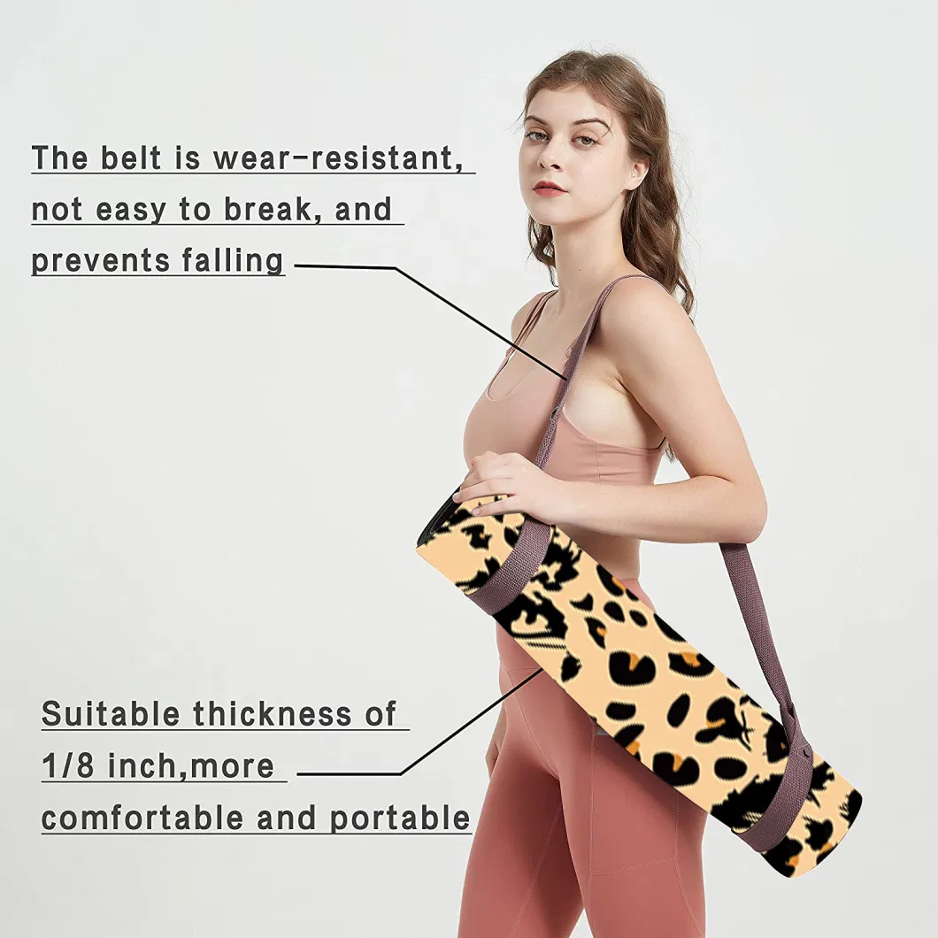 Factory Custom Logo Adjustable Yoga Belt Yoga Mat Carrying Strap