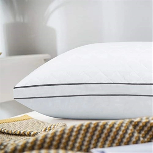 Hot Sale 100% Cotton Cover 5 Star Hotel Pillow for Hilton