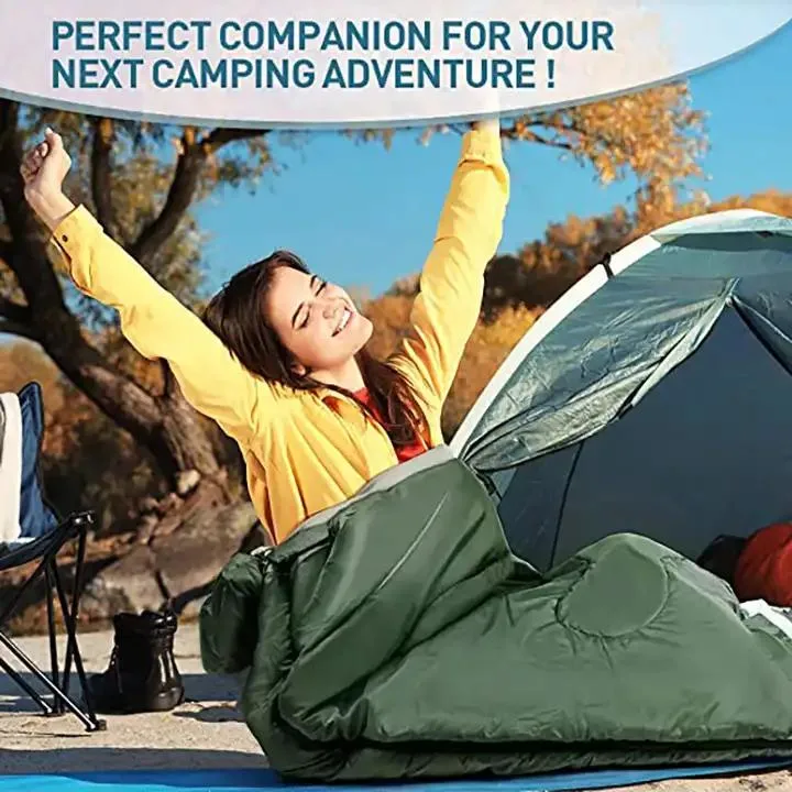 Lightweight Waterproof Portable Single 3 Season Warm &amp; Cool Weather Sleepingbag