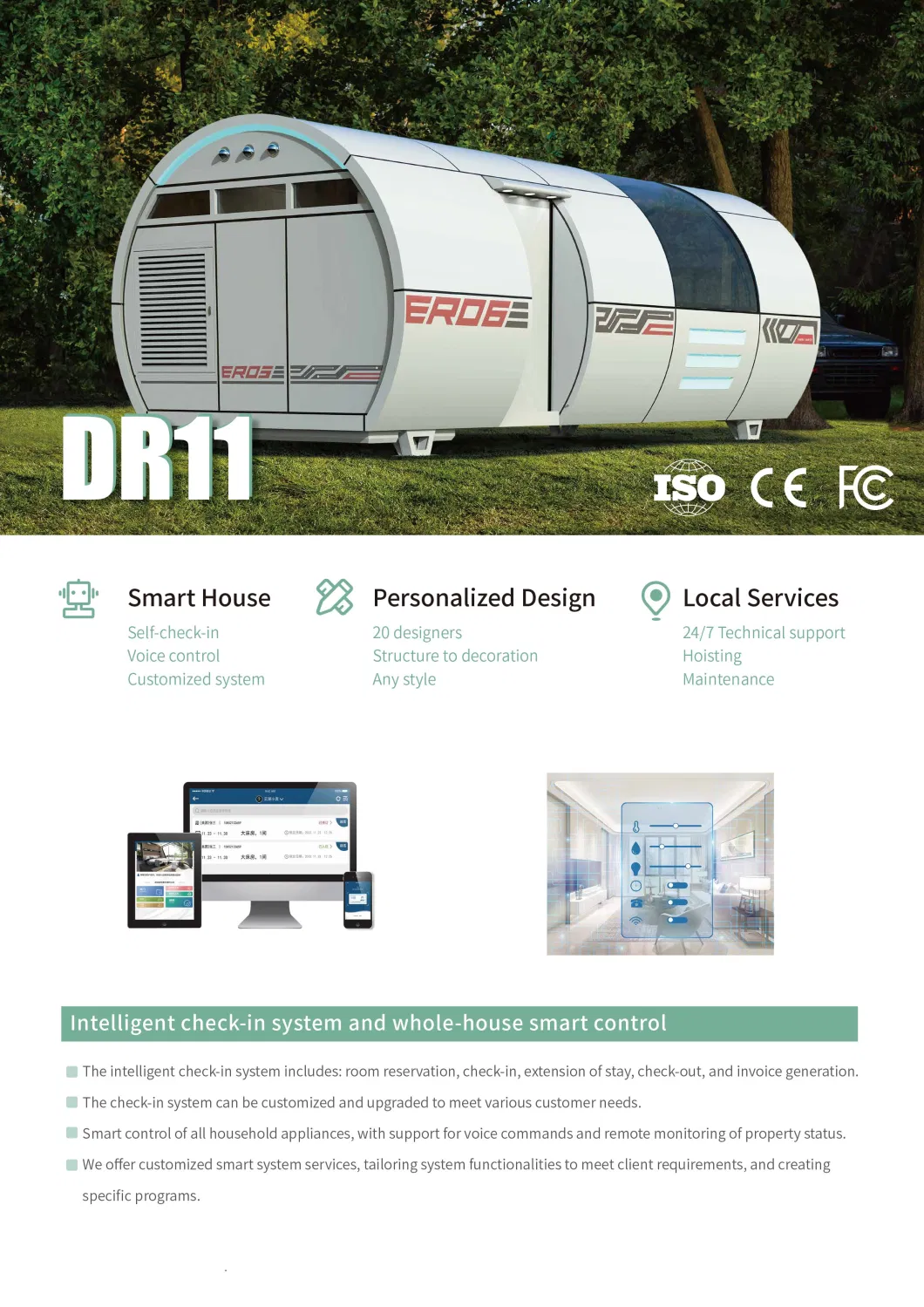 Sci-Tech Outlook Space Theme Camping House Traveling Homestay