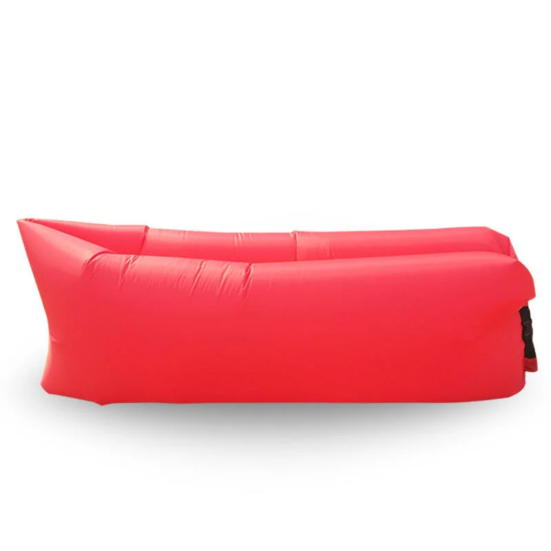 Wholesale 190t/210t Outdoor Sun Couch, Inflatable Lounger Camping Lazy Bag Air Mattress Sofa for Beach Sleeping Bag