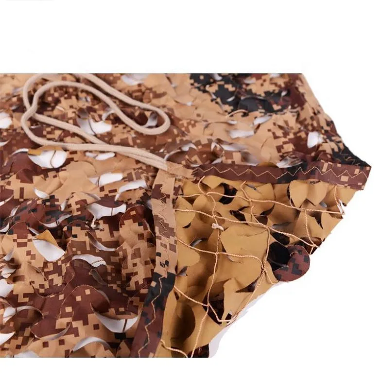 Sunshade Woodland Military Style Mesh Hunting Shade 150d Customize Camouflage Net