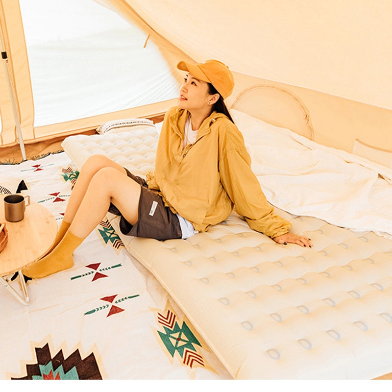Customized Camping Bed Foldable Bed Self Inflating Mattress Picnic Mat Folding Mattress