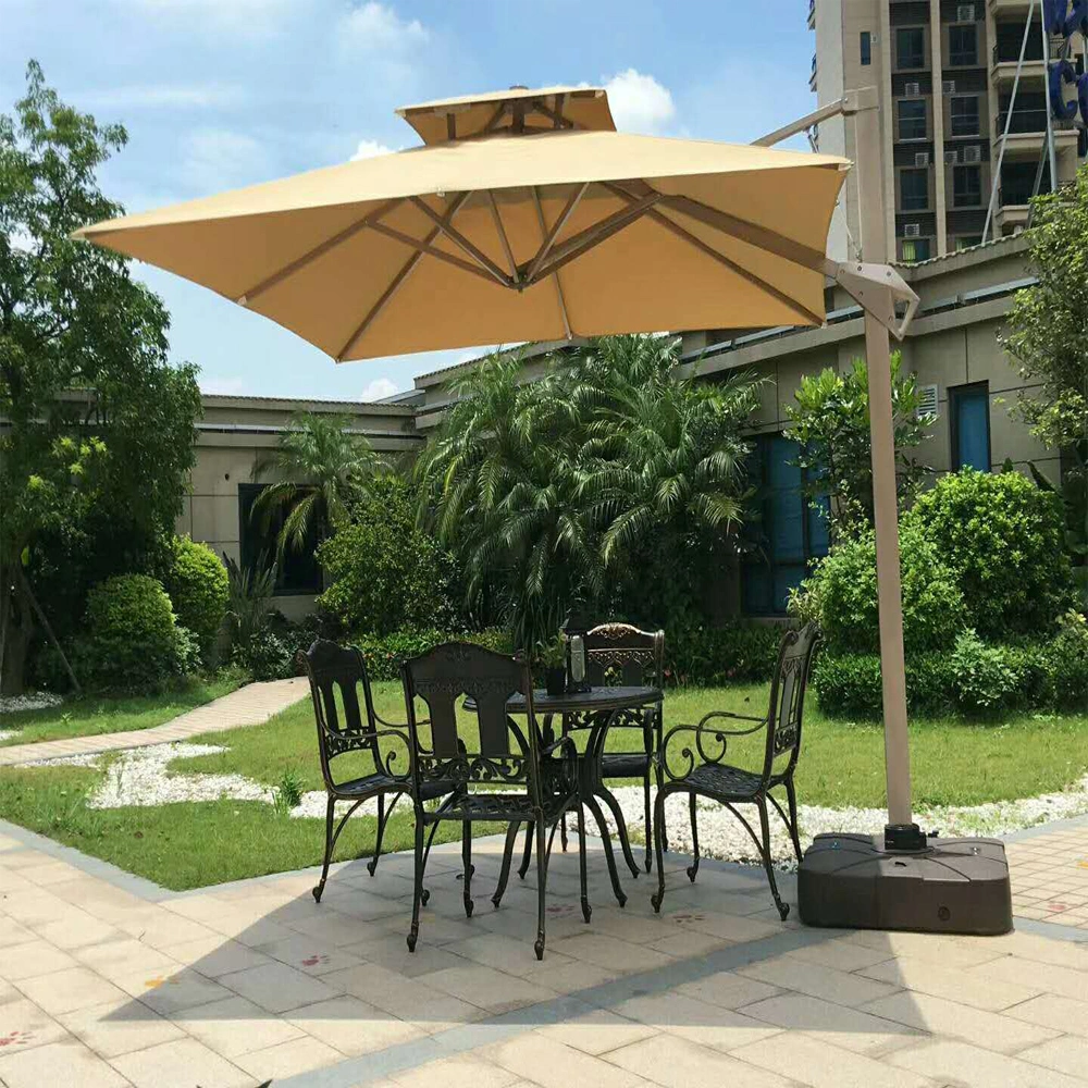 Outdoor Waterproof 3*3m Garden Sunshade Camping BBQ Beach Patio Umbrellas