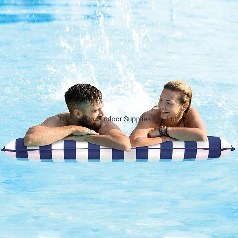 Large Double Swimming Pool Inflatable Air Bed Float Water Hammock Lounge Bed