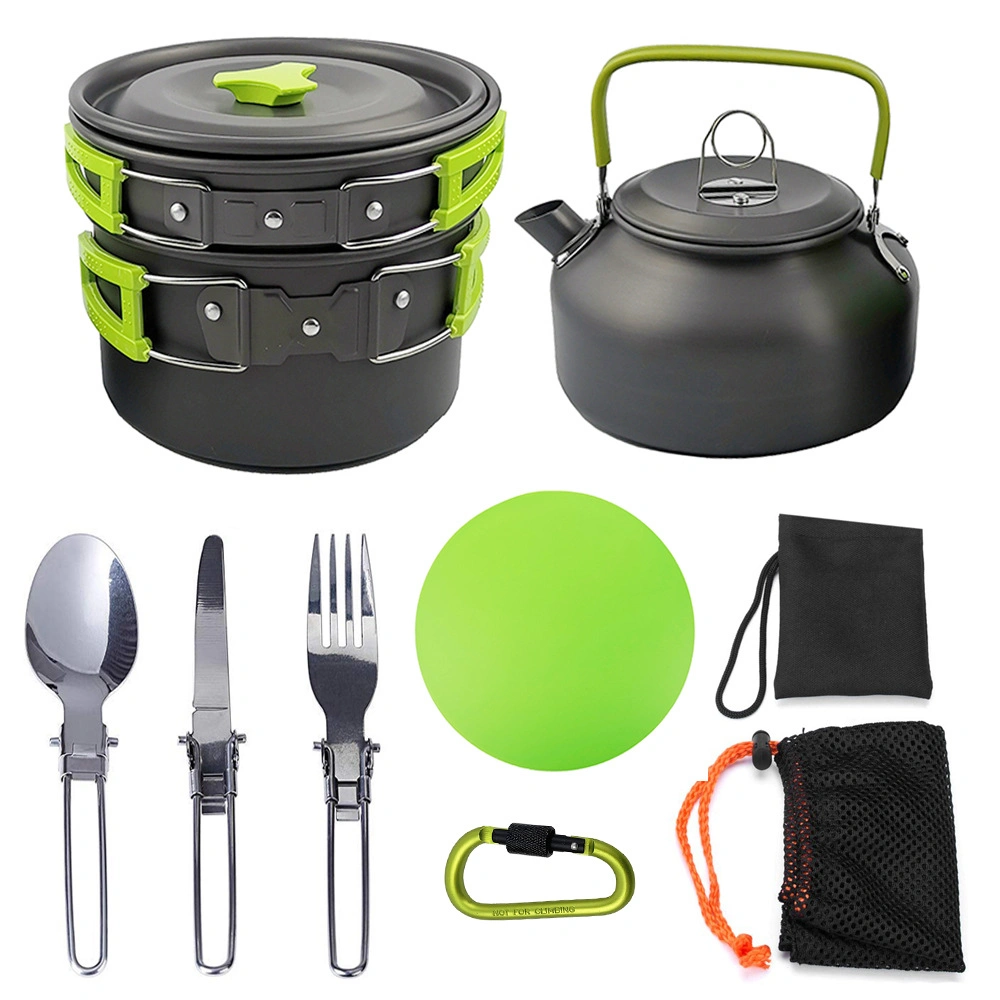 Alloy Folding Camping Cooking Set Camping Accessories