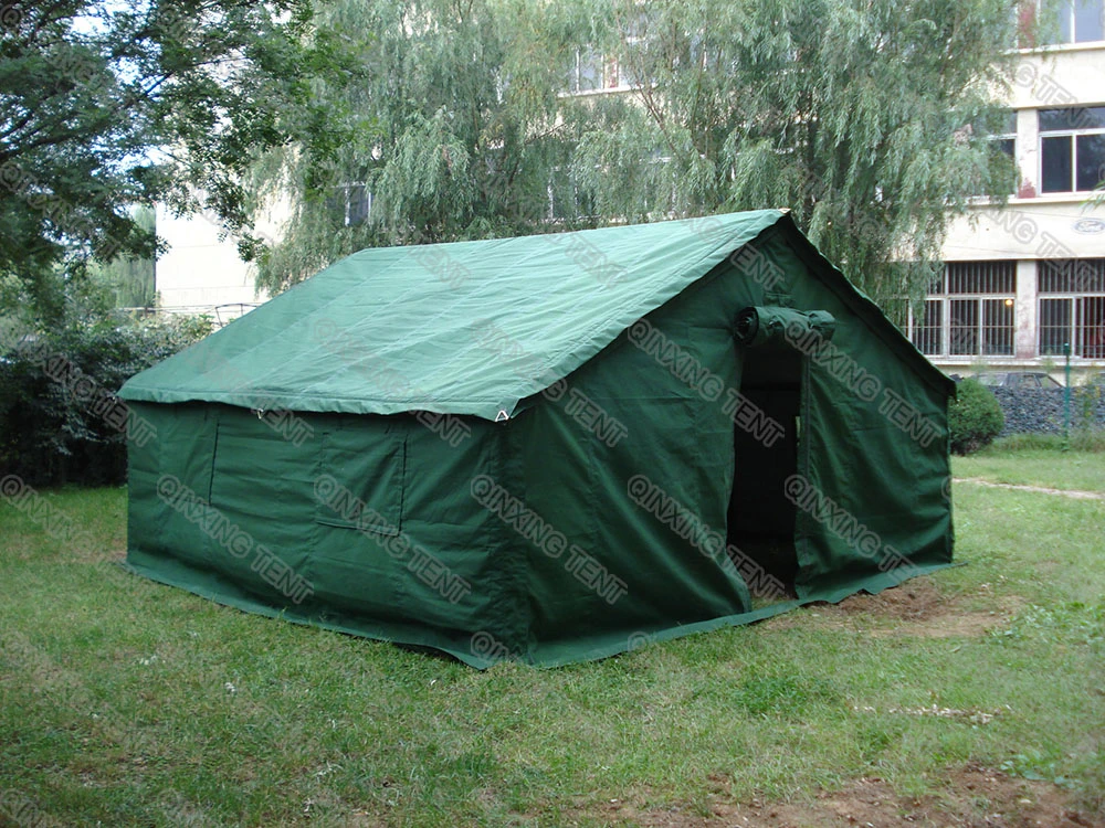 Military Style Outdoor Tent Camp Tent Canvas Tent 10 Man Tent