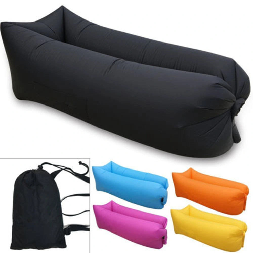 Outdoor Portable Lounger Sofa Lazy Inflatable Air Bed Beach Chair Sleeping Bag