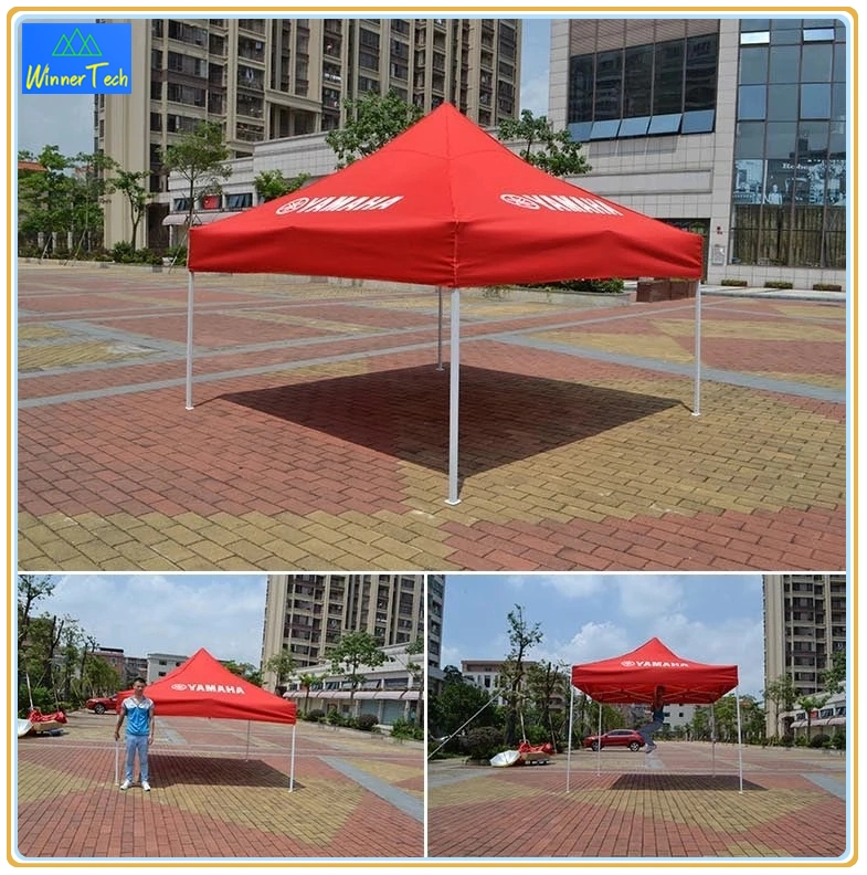 Folding Tents 3X3 Promotional Folding Custom Print Event Awning Pop up Tent Display Party Wedding Marquee Gazebo Canopy Trade Show Tents-W00002