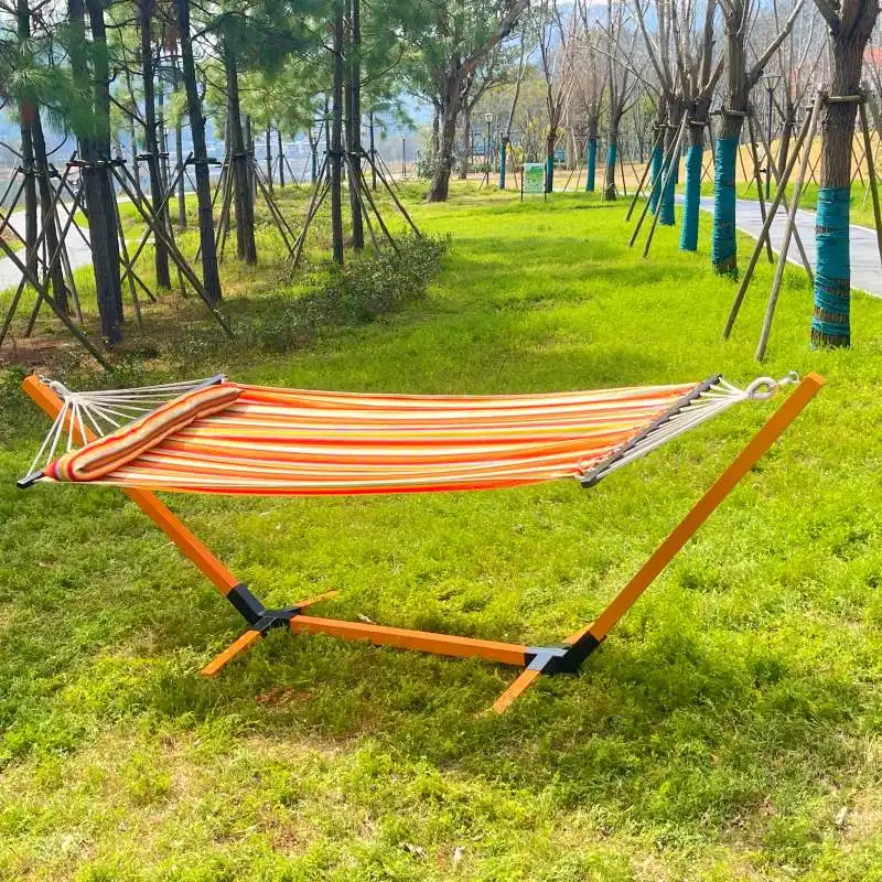 Outdoor Handmade Swing Brazilian Macrame Cotton Hammock