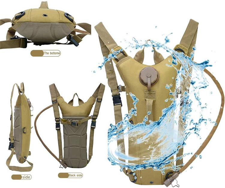Outdoor Sports Climbing Water Backpack Reflective Hydration Water Hiking Customized for Trail Running Waterproof Polyester OEM