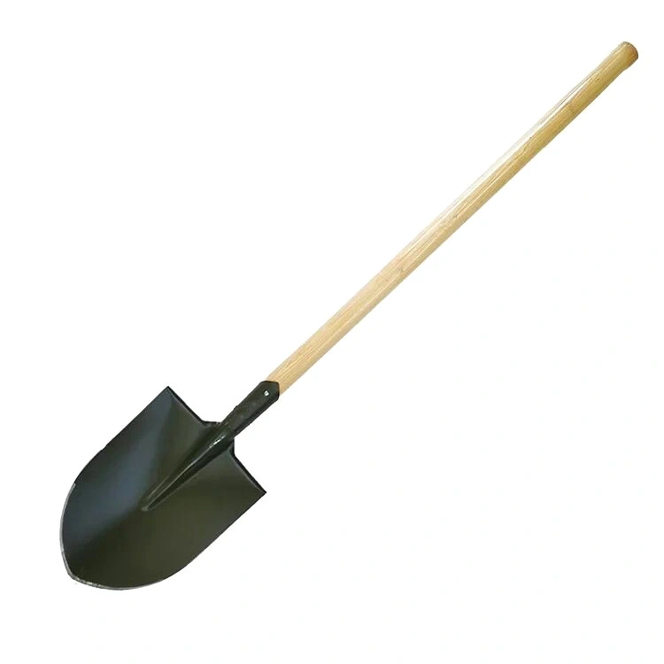 Shovel Wood Handle Spade Carbon Steel Shovel Snow Shovel Garden Tools Shovel