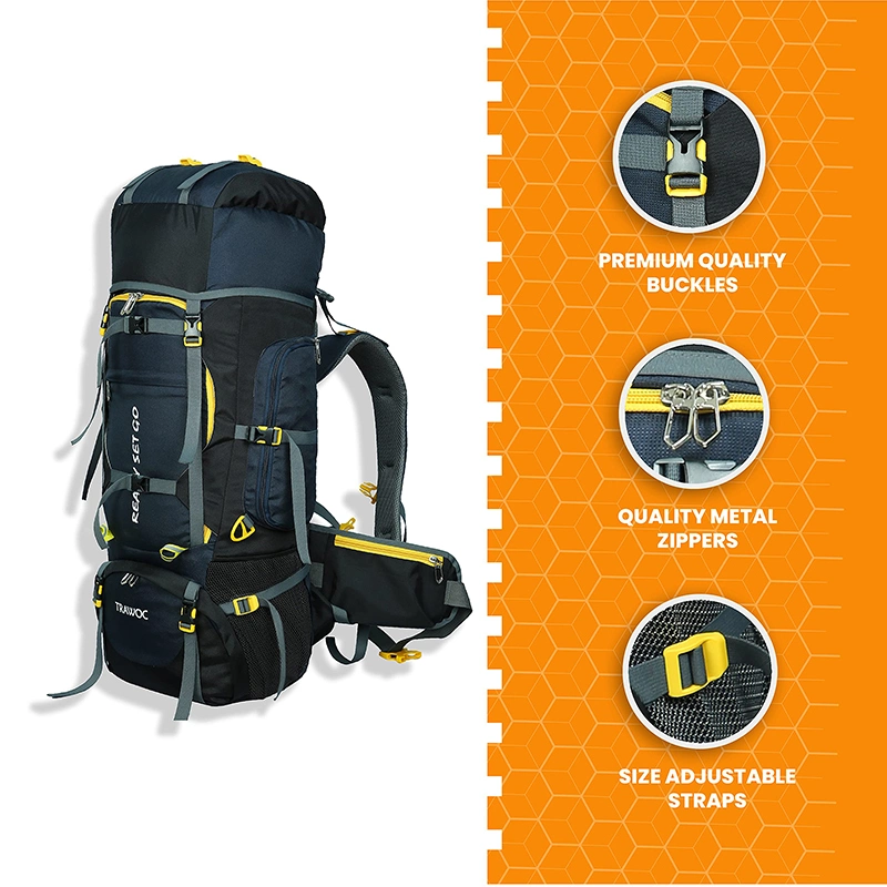 Waterproof Customer Travel Bag Travel Backpack Hiking 90 L Duffel Backpack
