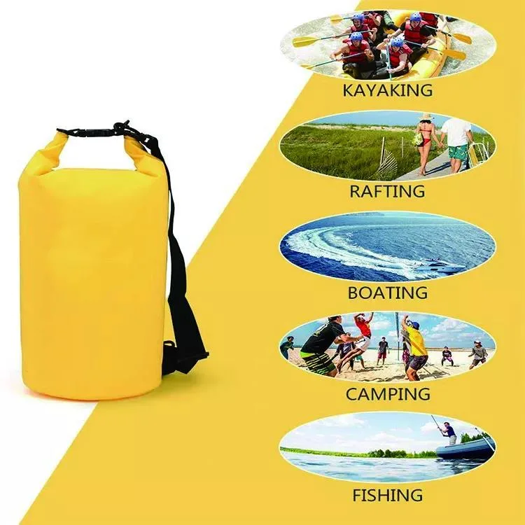 Waterproof Dry Bag 2L 10L 15L 20L 30L Custom PVC Sack Rafting Camping Hiking Backpack Kayak Ocean Pack Sport Beach Gear Dry Bag