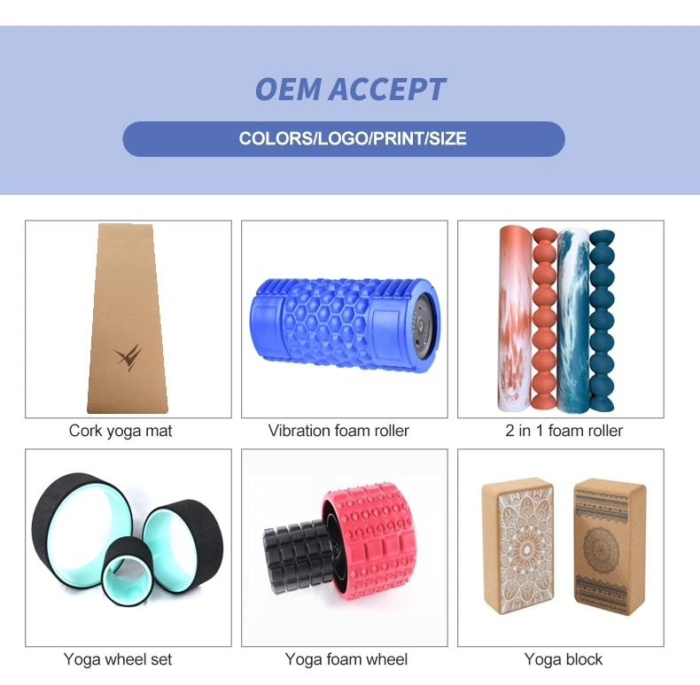 Non-Slip Waterproof Cork Eco-Friendly Yoga Mat for Gymnastics Fitness