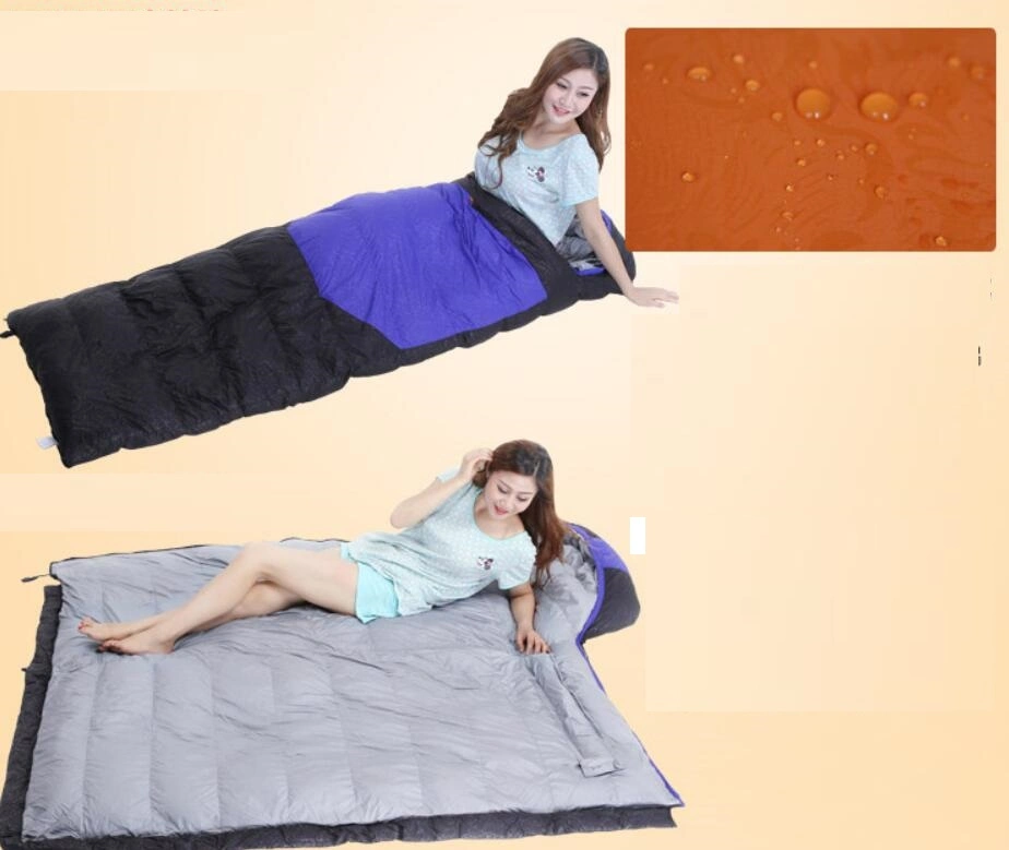 Camping Double Sleeping Bag for Hiking Waterproof Mummy Sleeping Bag