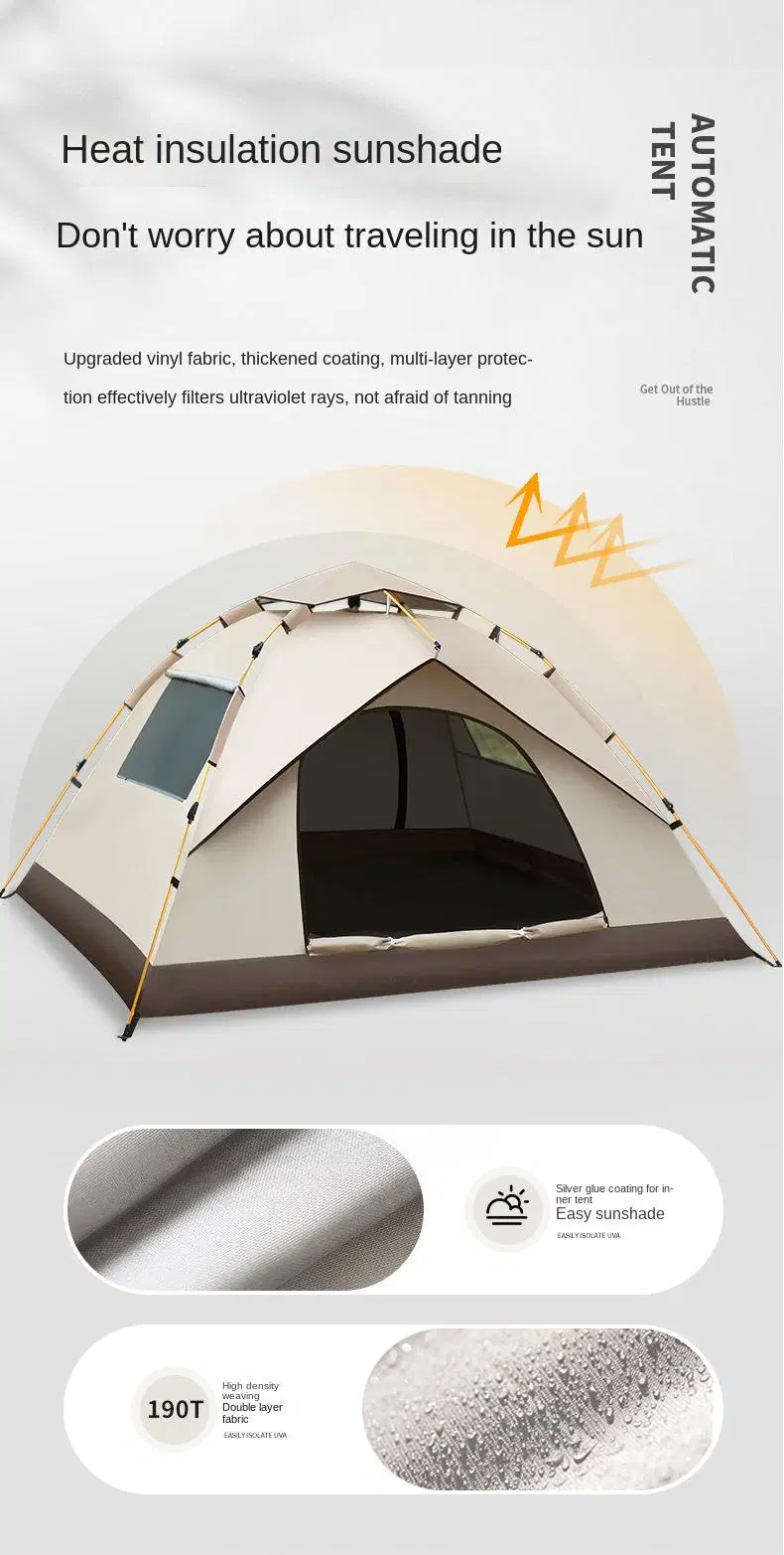 Convenient Automatic Tent for Travel and Hiking