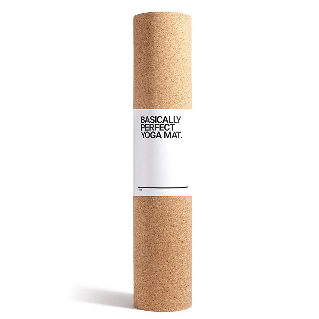 High Quality Eco-Friendly Cork Rubber Yoga Mat
