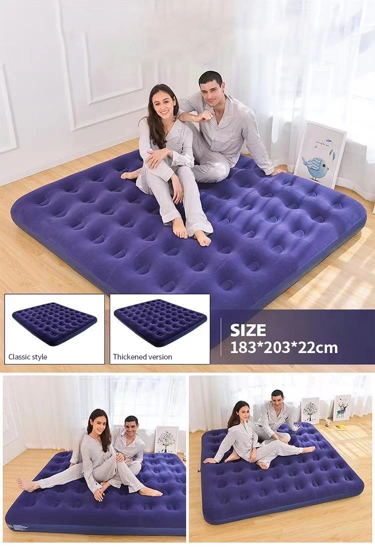 Inflatable Air Bed Mattress Waterproof Folding Cheap Sleeping Pad Mattress