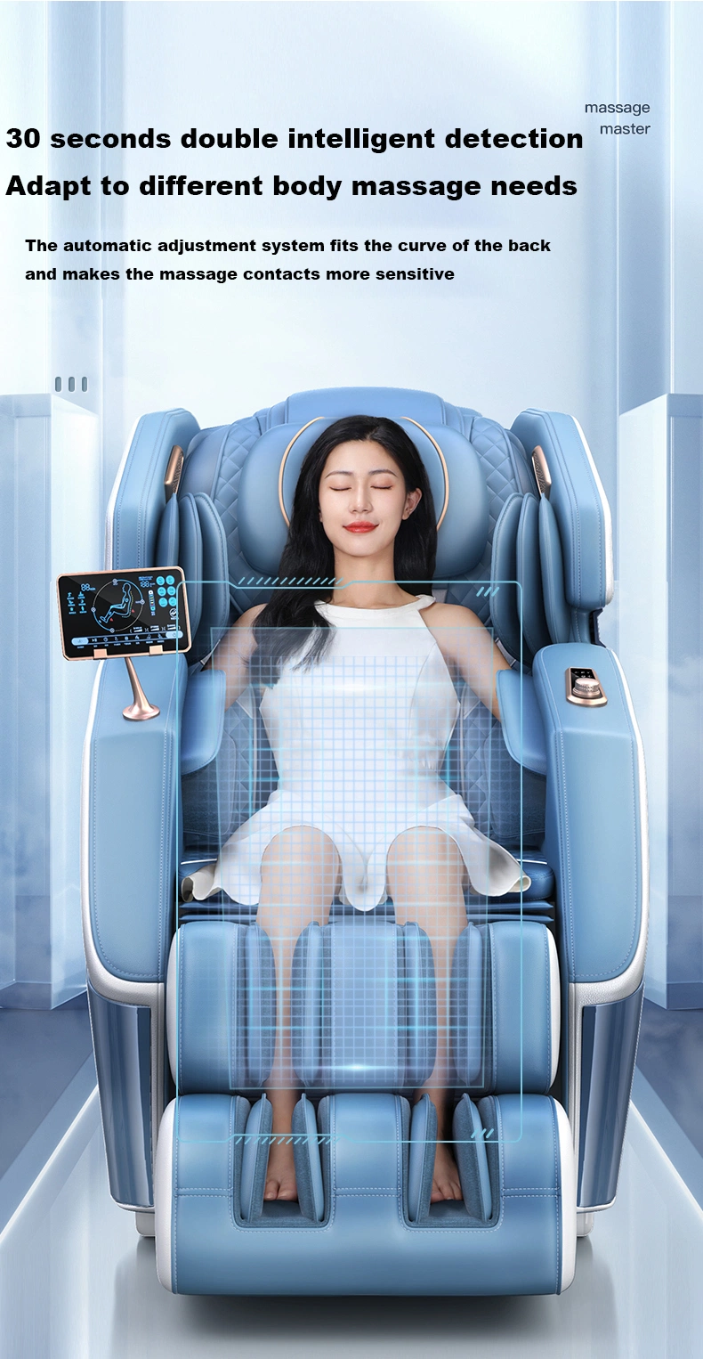 Ningdecrius 2023 Hot Sell Full Body Zero Gravity Massager Shiatsu Electric Folding Recliner 4D Luxury SL Track Massage Chair
