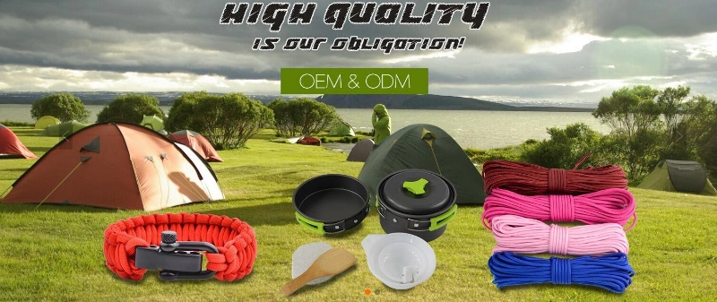 Outdoor Portable Picnic Camping Cookware Backpacking Aluminum Camping Pot and Pans