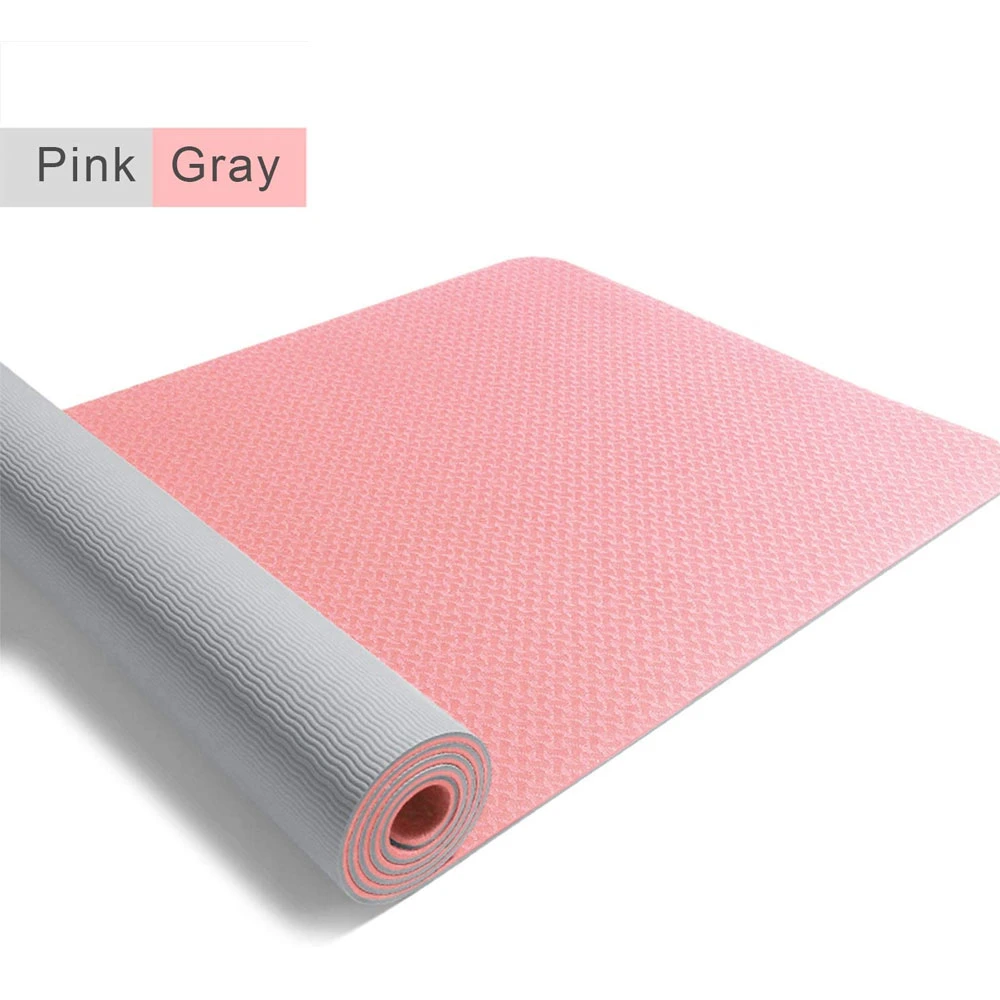 Eco-Friendly Non-Slip TPE Yoga Mat for Pilates