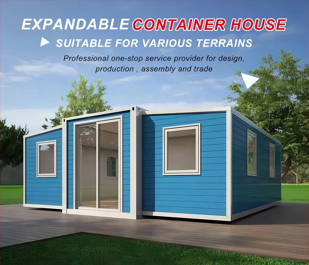Customized Container Mobile Home Metal Structure Building Sandwich Plate Steel 20FT 40FT Foldable Convenience Store